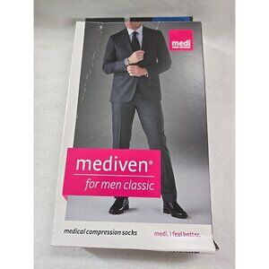 mediven for Men Classic, 15-20 mmHg, Calf High Compression Stockings, Closed Toe